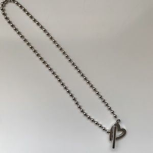 Gucci Open Heart Ball Chain Necklace / Choker